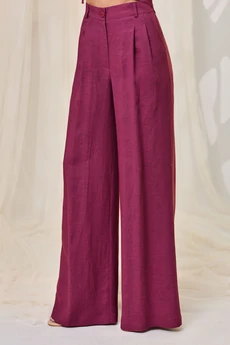 Костюм брючный 6719 бордовый Golden Valley