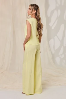 Костюм брючный 6719 желтый Golden Valley