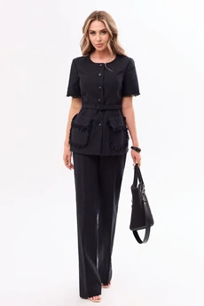 Костюм брючный 6725 темно-серый Golden Valley