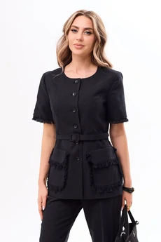 Костюм брючный 6725 темно-серый Golden Valley