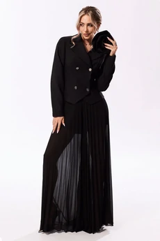 Костюм брючный 6727 черный Golden Valley