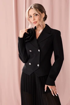 Костюм брючный 6727 черный Golden Valley