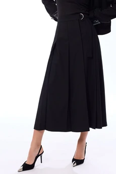 Костюм с юбкой 6734 графит Golden Valley