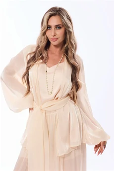 Костюм брючный 6743 бежевый Golden Valley