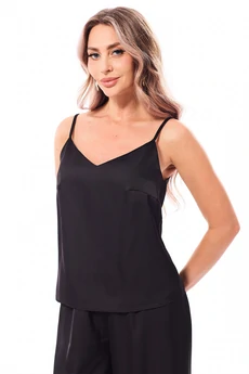 Костюм брючный 6743-1 черный Golden Valley