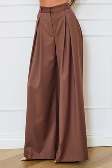 Костюм брючный 6745 коричневый Golden Valley