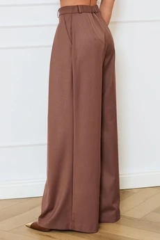 Костюм брючный 6745 коричневый Golden Valley