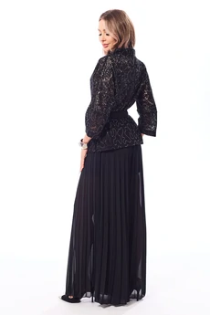 Костюм брючный 6752 черный Golden Valley