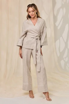 Костюм брючный 6764 серый Golden Valley