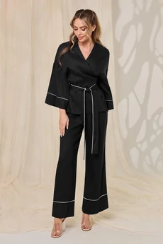 Костюм брючный 6764 темно-синий Golden Valley