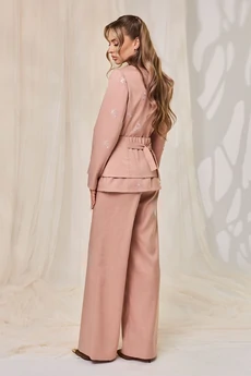 Костюм брючный 6771 розовый Golden Valley