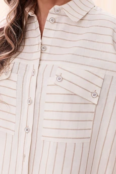 Костюм с шортами 6774 молочный Golden Valley