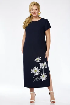 Костюм с платьем 242 олива Grace for you