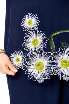 Костюм брючный 285 синий Grace for you