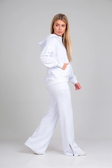 Спортивный костюм 3089 холодный белый HIT
