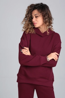 Спортивный костюм 3089-1 бордовый HIT