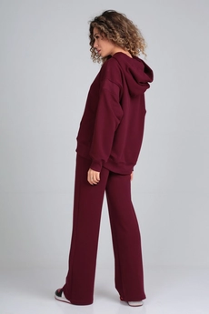 Спортивный костюм 3089-1 бордовый HIT