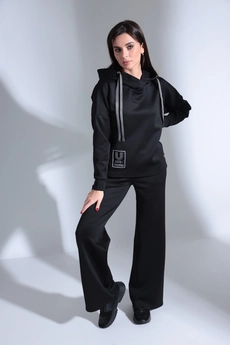 Спортивный костюм 3090-1 черный HIT