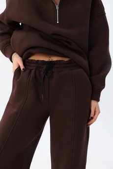 Костюм брючный 25ICY103Ш-4 шоколад ICY Street