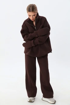 Брюки 24ICY123Ш-2 шоколад ICY Street