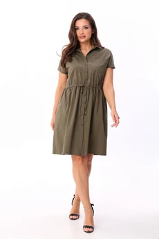 Платье 25ICY086 хаки ICY Street