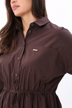 Платье 25ICY086 шоколад ICY Street