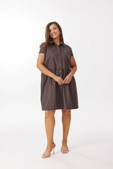 Платье 25ICY086 шоколад ICY Street