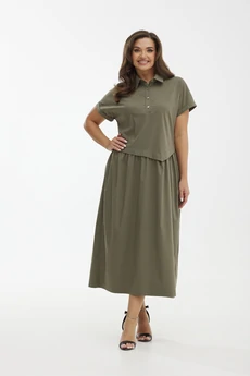 Платье 25ICY087Х хаки ICY Street