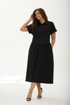 Платье 25ICY087Ч черный ICY Street