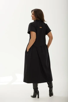 Платье 25ICY087Ч черный ICY Street