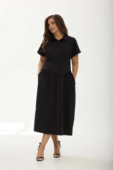 Платье 25ICY087Ч черный ICY Street