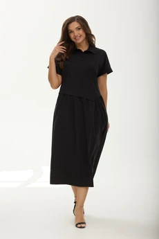 Платье 25ICY087Ч черный ICY Street