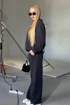 Костюм брючный 25ICY092Г графит ICY Street