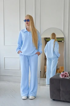 Костюм брючный 25ICY092Н голубой ICY Street