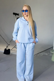 Костюм брючный 25ICY092Н голубой ICY Street