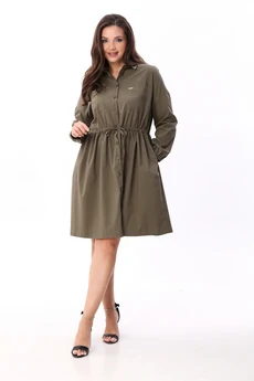 Платье 25ICY094Х-3 хаки ICY Street