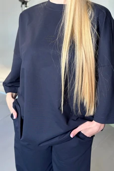 Костюм брючный 25ICY095 темно-синий ICY Street