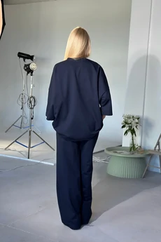 Костюм брючный 25ICY095 темно-синий ICY Street