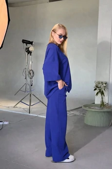 Костюм брючный 25ICY095 электрик ICY Street