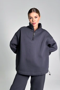 Костюм брючный 25ICY103Г-4 графит ICY Street