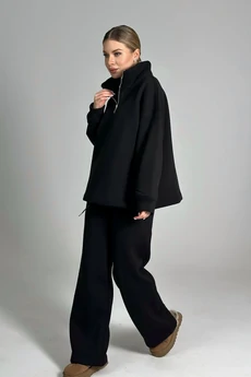 Костюм брючный 25ICY103Ч-4 черный ICY Street