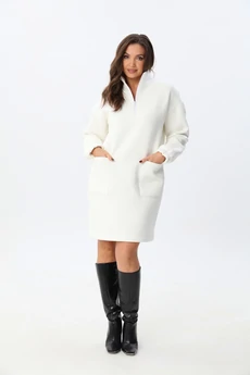 Платье 25ICY107М-3 молочный ICY Street