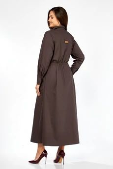 Платье 25ICY115Ш-3 шоколад ICY Street