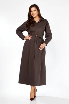 Платье 25ICY115Ш-3 шоколад ICY Street