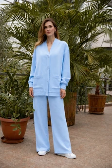 Костюм брючный 26ICY118Г голубой ICY Street