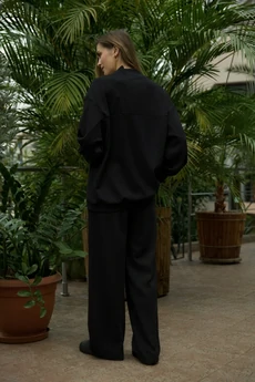 Костюм брючный 26ICY118Ч чёрный ICY Street