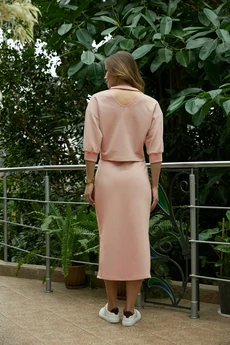 Костюм с юбкой 26ILci3 розовый ILOKA