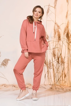 Спортивный костюм 002 коралл Liliana-style