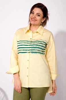 Рубашка 099 желтый Liliana-style