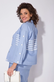 Костюм с юбкой 100 голубой Liliana-style